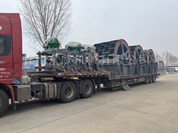 洗沙设备发货现场